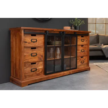 Invicta HERITAGE Komoda lite drewno akacji 148 x 83 x 40cm / 44049