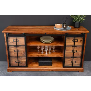 Invicta HERITAGE Komoda lite drewno akacji 148 x 83 x 40cm / 44049