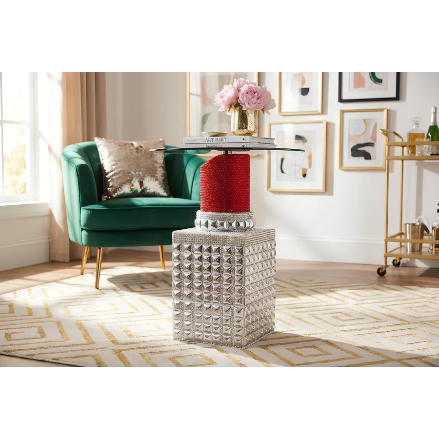 Invicta Stolik boczny LIPSTICK Ø 60cm / 48040