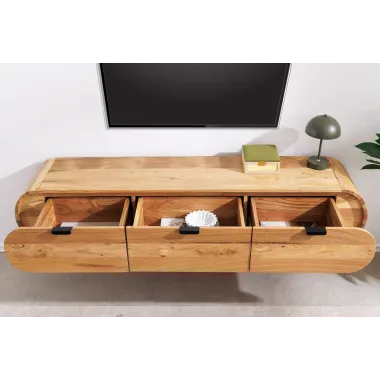 Invicta Szafka RTV ORGANIC wisząca 160 x 30 x 33cm / 47756