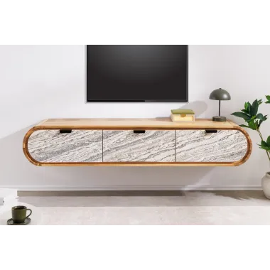 Invicta Szafka RTV ORGANIC wisząca 160 x 30 x 33cm / 47757