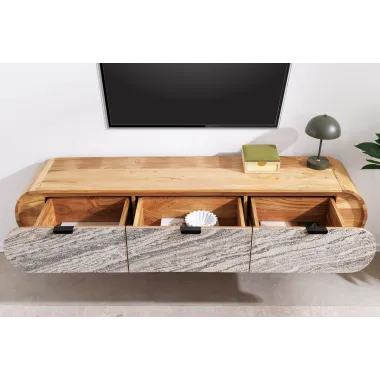 Invicta Szafka RTV ORGANIC wisząca 160 x 30 x 33cm / 47757