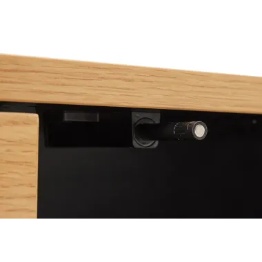 Invicta Szafka RTV LOFT fornir dębowy 200 x 30 x 40cm / 47816