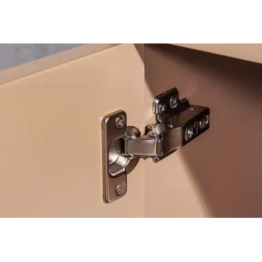 Invicta Szafka RTV LOFT beżowa fornir dębowy wisząca 160 x 36 x 40cm / 47809