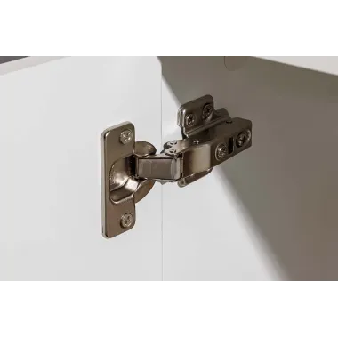 Invicta Szafka RTV biała wisząca fornir dębowy 160 x 36 x 40cm / 47807