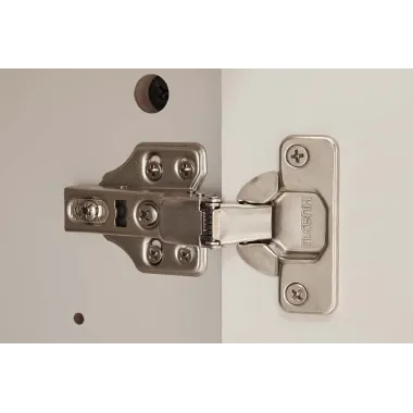 Invicta Komoda RTV SAVOY 3D MDF biały ceramiczny blat 150 x 57 x 40cm / 47798