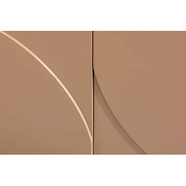 Invicta Komoda SAVOY 3D MDF beżowy ceramiczny blat 180 x 76 x 40cm / 47796