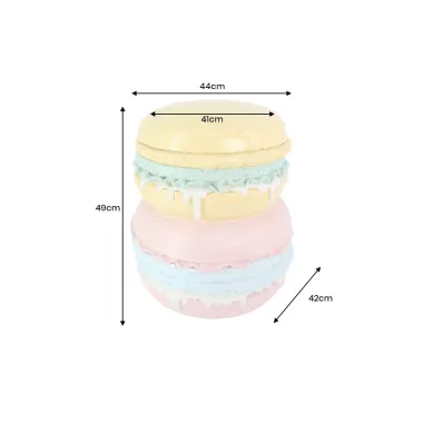 Invicta Stolik boczny MACARONS Ø 42cm / 48035