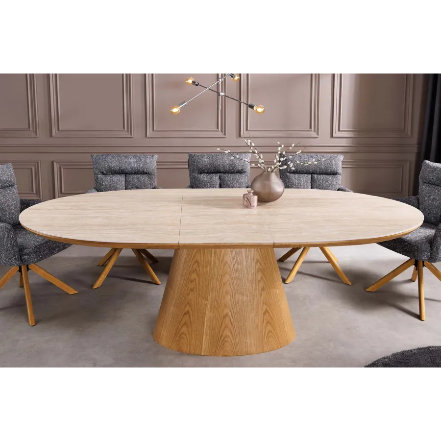 Invicta Stół Do Jadalni UNIQUE 160-200 x 76 x 90cm / 47675