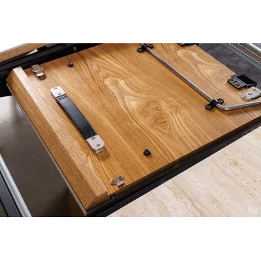 Invicta Stół Do Jadalni UNIQUE 160-200 x 76 x 90cm / 47675