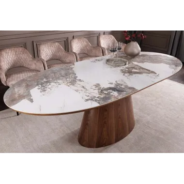 Invicta Stół Do Jadalni UNIQUE 160-200 x 76 x 90cm / 47676