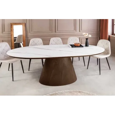 Invicta Stół Do Jadalni UNIQUE 160-200 x 76 x 90cm / 47674