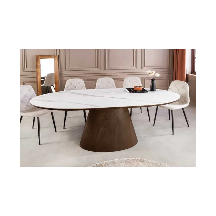 Invicta Stół Do Jadalni UNIQUE 160-200 x 76 x 90cm / 47674