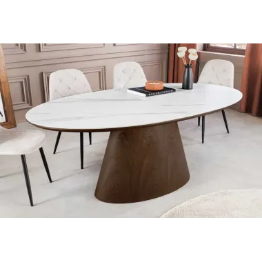 Invicta Stół Do Jadalni UNIQUE 160-200 x 76 x 90cm / 47674