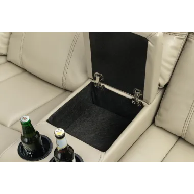 Invicta Sofa narożna kinowa HOLLYWOOD beżowy 270 x 105 x 270cm / 47589