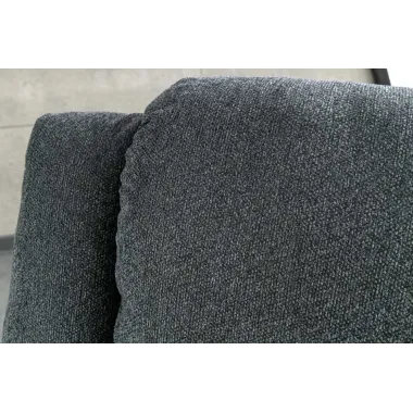 Invicta Fotel Kinowy HOLLYWOOD szary 97 x 104 x 164cm / 47594