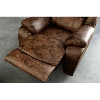 Invicta Fotel Kinowy HOLLYWOOD brązowy 97 x 104 x 164cm / 47596