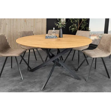 Invicta Stół Do Jadalni HELIX 120 x 75 x 120cm / 47067