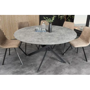 Invicta Stół Do Jadalni HELIX 120 x 75 x 120cm / 47068