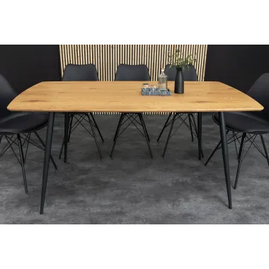 Invicta Stół APARTMENT optyka dzikiego dębu 140 x 75 x 80cm / 47065