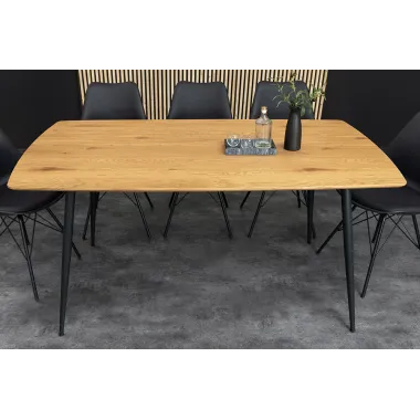 Invicta Stół APARTMENT optyka dzikiego dębu 140 x 75 x 80cm / 47065