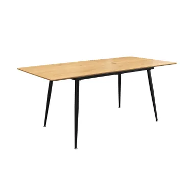 Invicta Stół rozkładany APARTMENT optyka dzikiego dębu 120-160 x 75 x 80cm / 47069