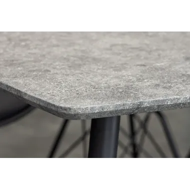 Invicta Stół APARTMENT optyka szarego kamienia 140 x 75 x 80cm / 47066
