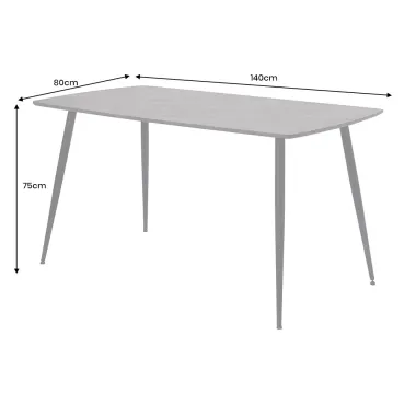 Invicta Stół Do Jadalni APARTMENT 140 x 75x 80cm / 47066