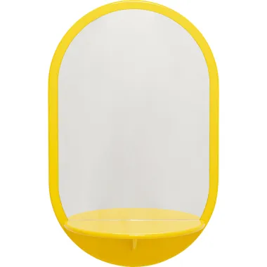 Kare Lustro Scienne GROOVE zółty 70 x 110 x 31cm / 71184