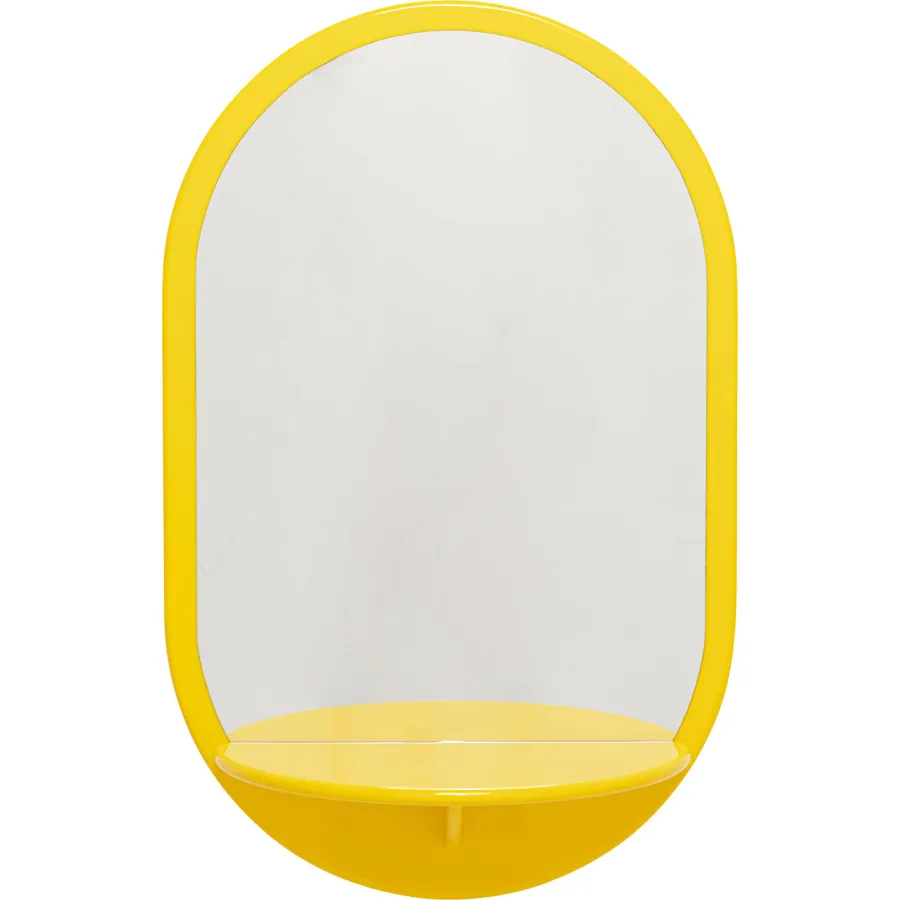 Kare Lustro Scienne GROOVE zółty 70 x 110 x 31cm / 71184
