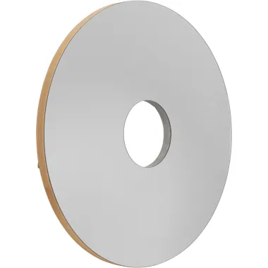 Kare Lustro ścienne CLEO mosiężne 100 x 100 x 4cm / 87881