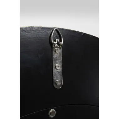 Kare Lustro Scienne FUTURO czarne 80 x 80 x 7cm / 87243