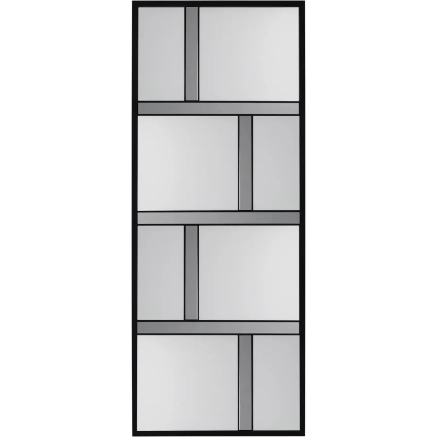 Kare Lustro Scienne BRICK czarne 71 x 182 x 3cm / 87608