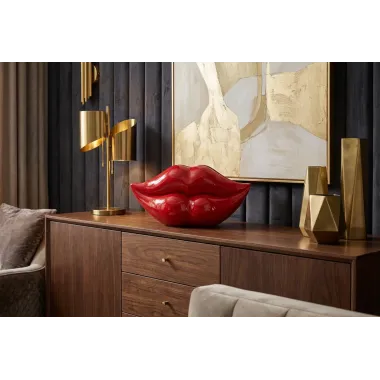 Invicta Wazon LIP usta red 55cm / 48058