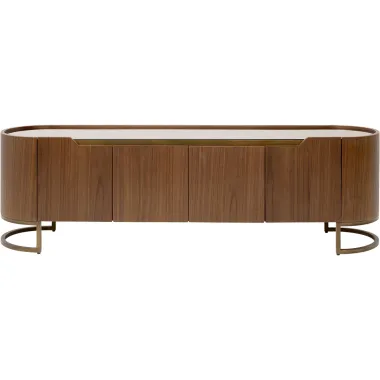 Kare Komoda TV GIORGIO 2 drzwiowa z szufladami MDF 180 x 55 x 42cm / 70185