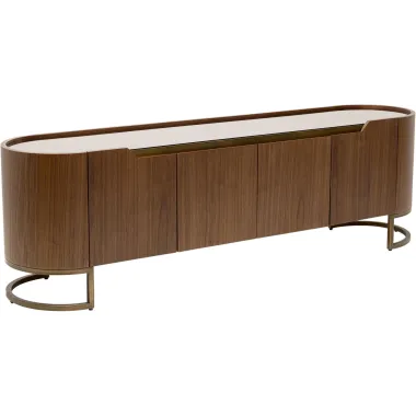 Kare Komoda TV GIORGIO 2 drzwiowa z szufladami MDF 180 x 55 x 42cm / 70185