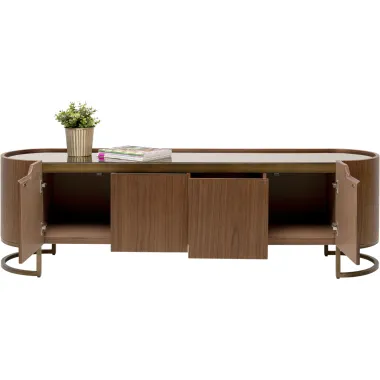 Kare Komoda TV GIORGIO 2 drzwiowa z szufladami MDF 180 x 55 x 42cm / 70185