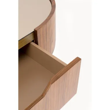 Kare Konsola GIORGIO MDF 2 szuflady 140 x 80 x 58cm / 71479