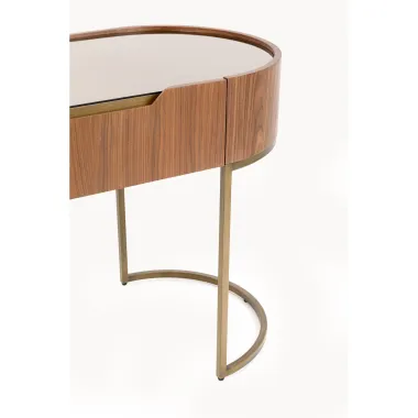 Kare Konsola GIORGIO MDF 2 szuflady 140 x 80 x 58cm / 71479