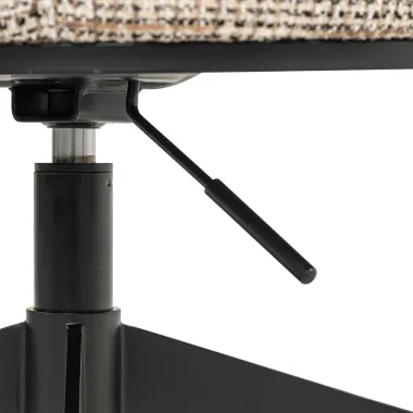 Krzesło obrotowe Rochenne z kółkami trendy nature swivel on wheels - Richmond