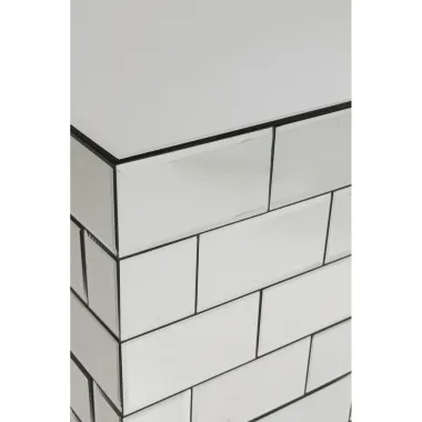 Kare Barek lustrzany SOLEA 120 x 105 x 48cm / 87749