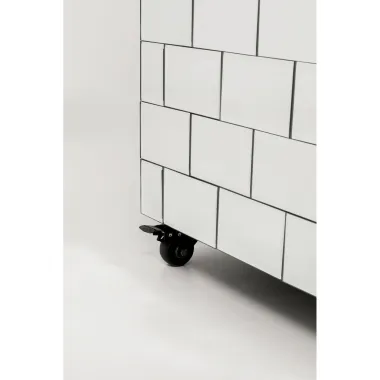 Kare Barek lustrzany SOLEA 120 x 105 x 48cm / 87749