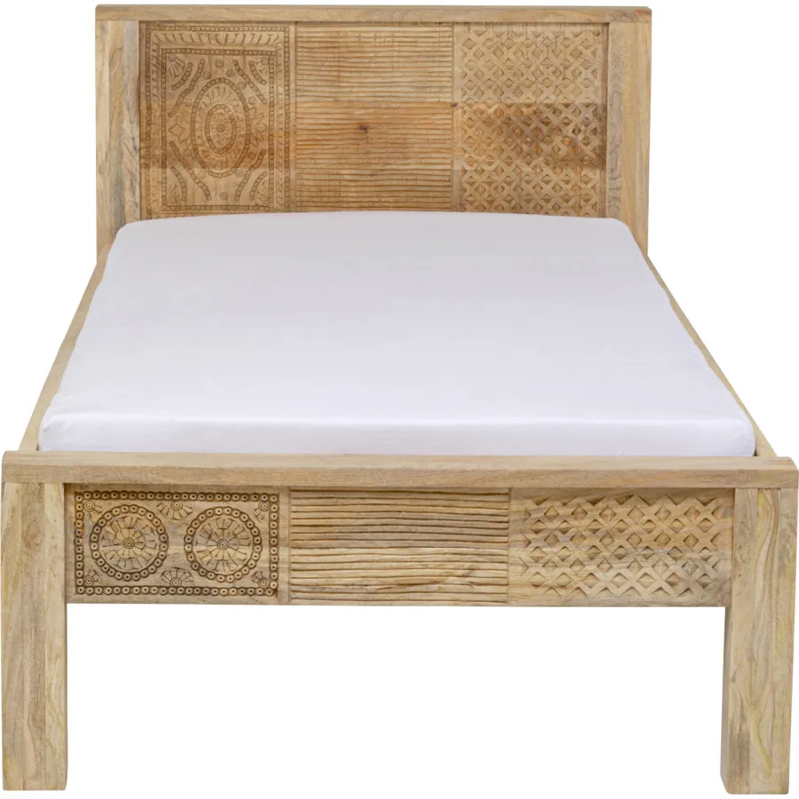 Kare Łóżko drewniane PURO 100 x 218 x 91cm / 70690