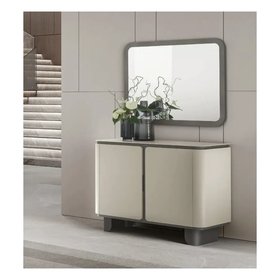 PERLA Włoska komoda 2 drzwiowa 119 x 92 x 50cm / ArredoClassic