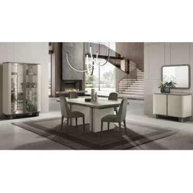 PERLA Włoska komoda 2 drzwiowa 119 x 92 x 50cm / ArredoClassic