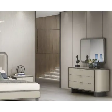 PERLA Włoska Komoda S 6 szuflad 135 x 88,5 x 50cm / ArredoClassic