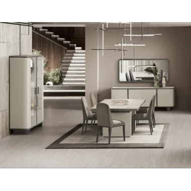 PERLA Włoski Stół do jadalni fix 158 x 77 x 90cm / ArredoClassic