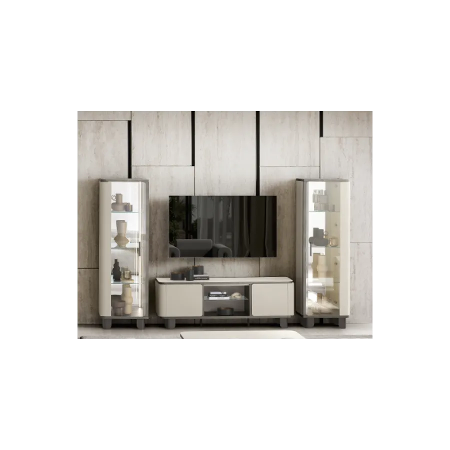 PERLA Włoska Zestaw TV 316 x 201 x 50cm / ArredoClassic