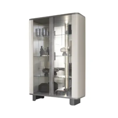 PERLA Włoska Witryna 2 drzwiowa 127 x 201 x 48cm / ArredoClassic