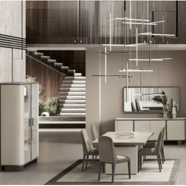 PERLA Włoska Witryna 2 drzwiowa 127 x 201 x 48cm / ArredoClassic